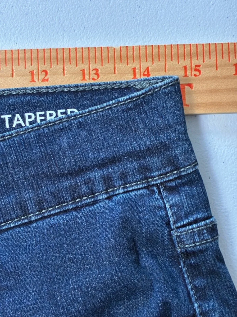 Mugsy Men’s Fulton Tapered Denim Jeans Size 30 (fits 30x27.5)